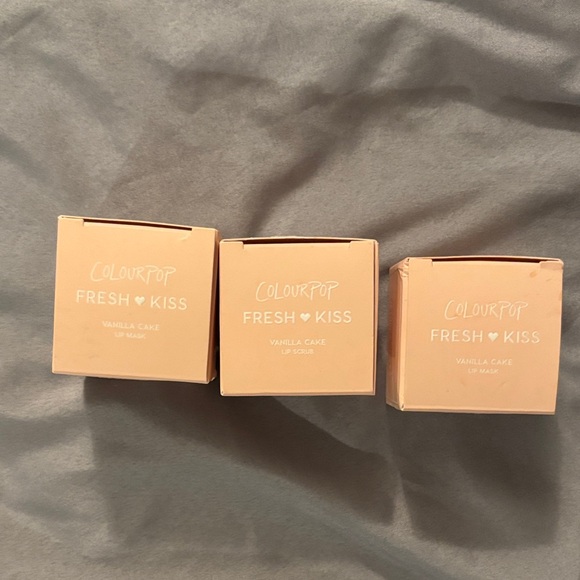 Three ColourPop Fresh Kiss Lip Cream - Vanilla Cake - Picture 2 of 3